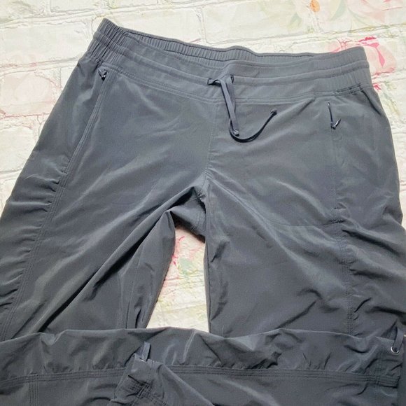 Athleta Women Gray Size 8 La Ruched Active lounge - Picture 6 of 12